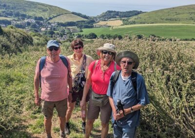 Photo taken between Holy Trinity Church, West Lulworth, to West Down Farm – June 26, 2024