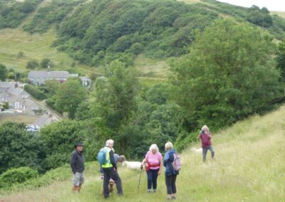 Photo taken on West Hill with Hill Bottom in the background – July 11, 2024