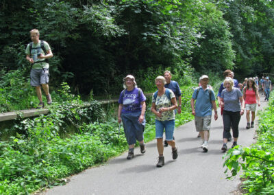 Photo of walkers on the Rodwell Trail – July 13, 2024