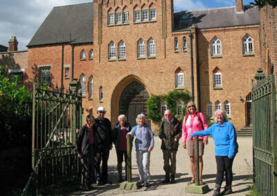 Group photo taken at Quarr Abbey – September 17, 2024