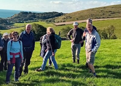 Photo taken on the Lulworth circular walk – October 5, 2024