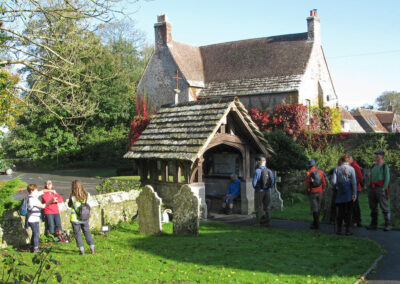 Photo of group at St Christopher's Church, Winfrith Newburg – October 19, 2024