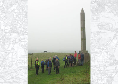 Photo taken the obelisk on Ballard Down – November 6, 2024