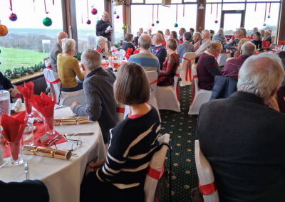 Photo taken at the annual Christmas lunch at Purbeck Golf Club – December 11, 2024